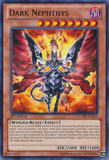nephthys deck yugioh Dark Nephthys [LCYW-EN211] Common