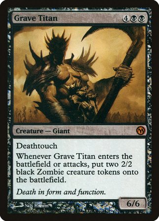 Grave Titan [Duels of the Planeswalkers 2011 Promos ]