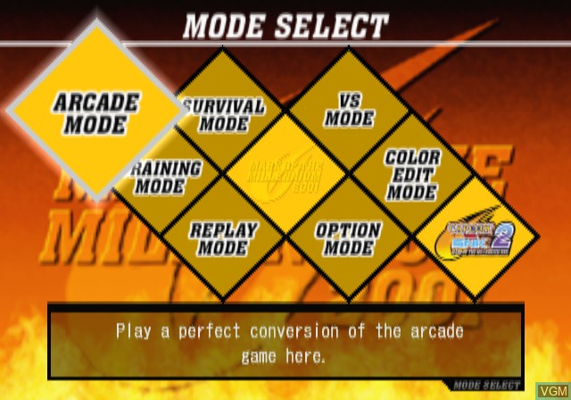 Capcom vs. SNK 2: Mark of the Millennium - PS2