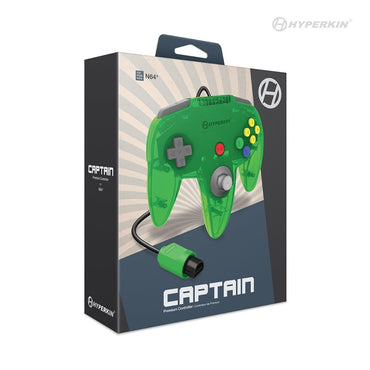 N64 Captain Controller Brand New Lime Green