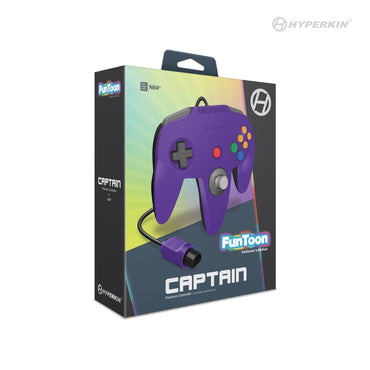 N64 Captain Controller Brand New Rival Purple