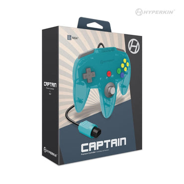 N64 Captain Controller Brand New Turquoise
