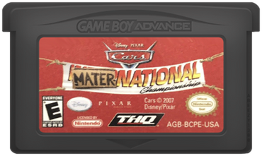 Cars Mater National Championship GBA
