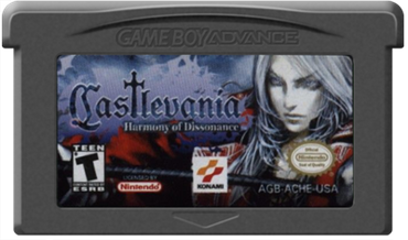 Castlevania Harmony Dissonance GBA