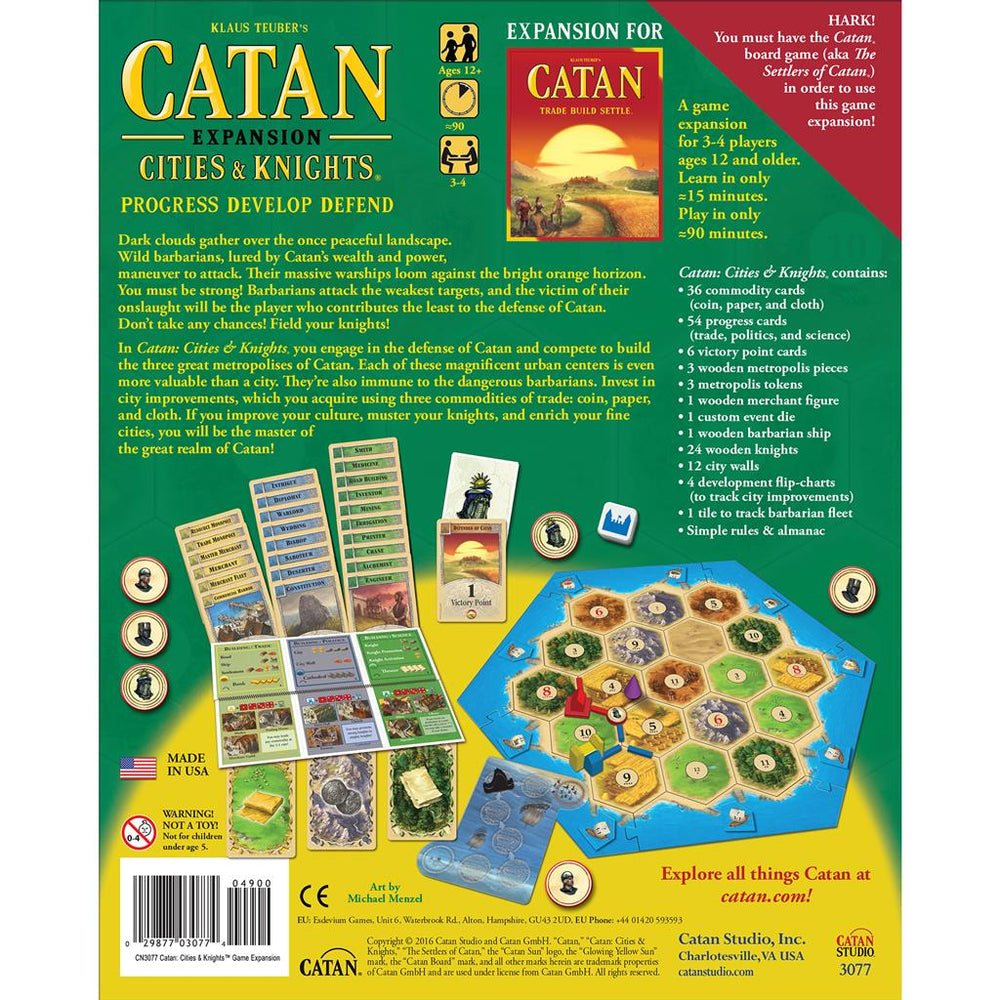 Catan Cities & Knights Expansion