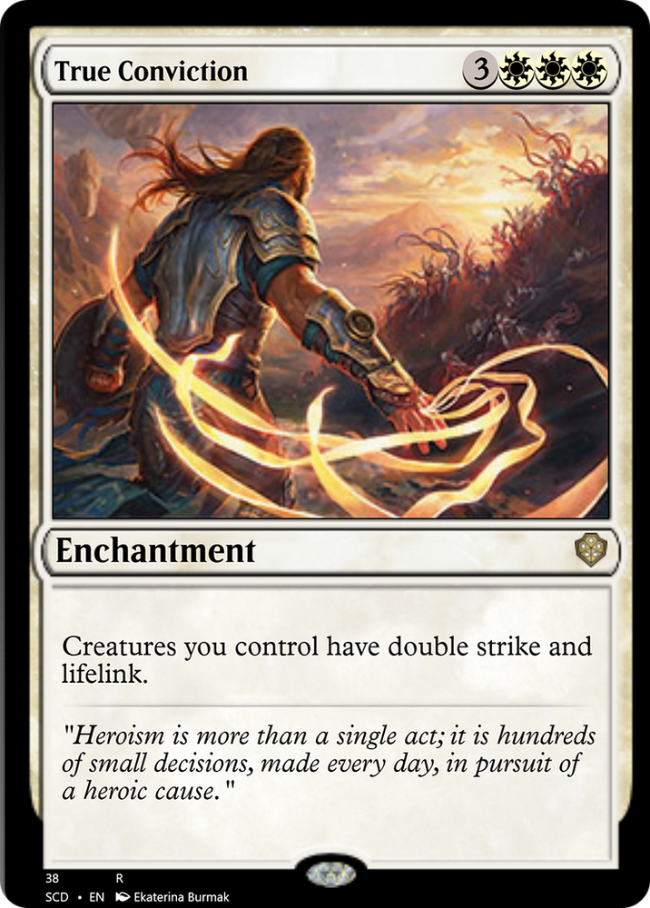 mtg lifelink commander deck True Conviction [Starter Commander Decks]