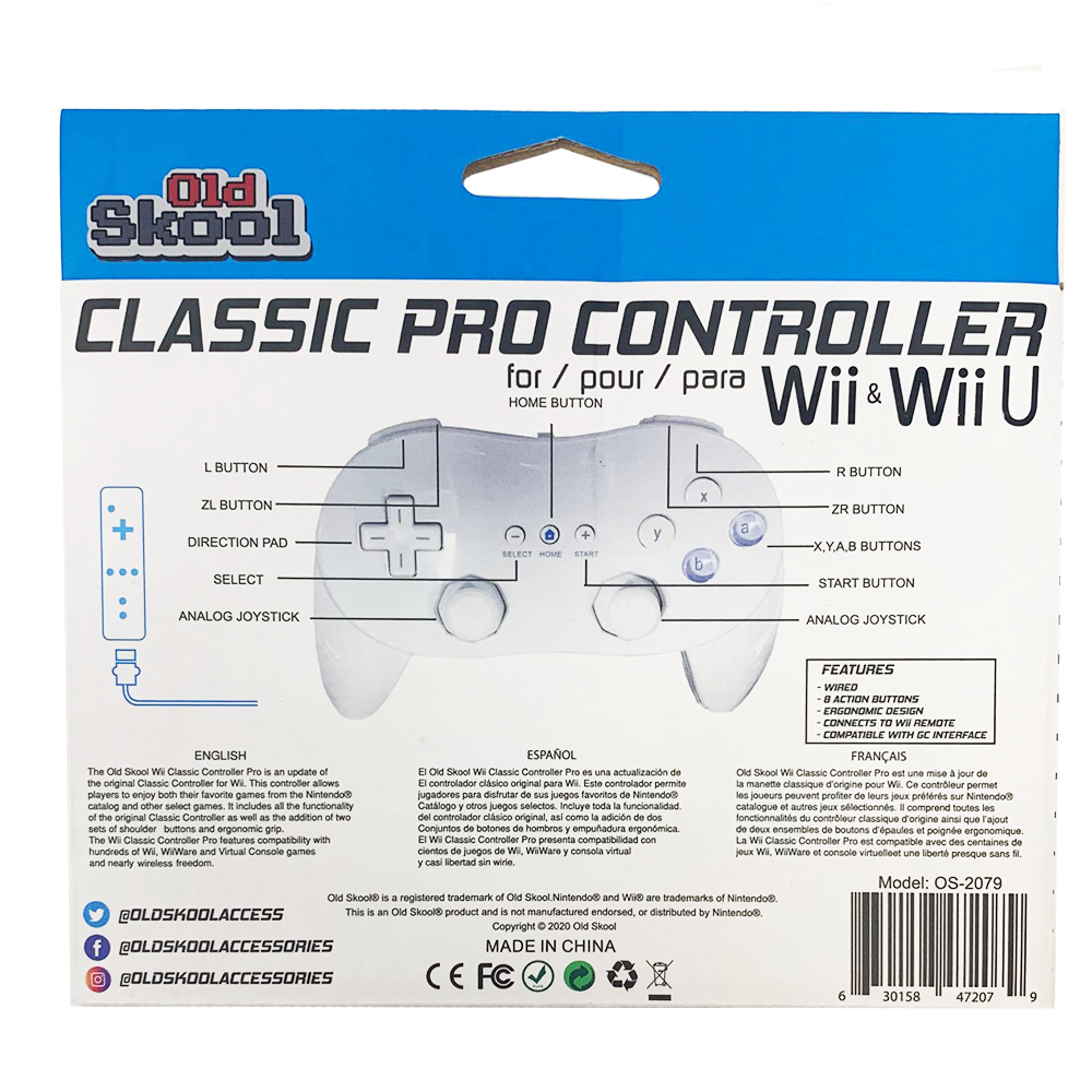 Classic Pro Controller - Old Skool