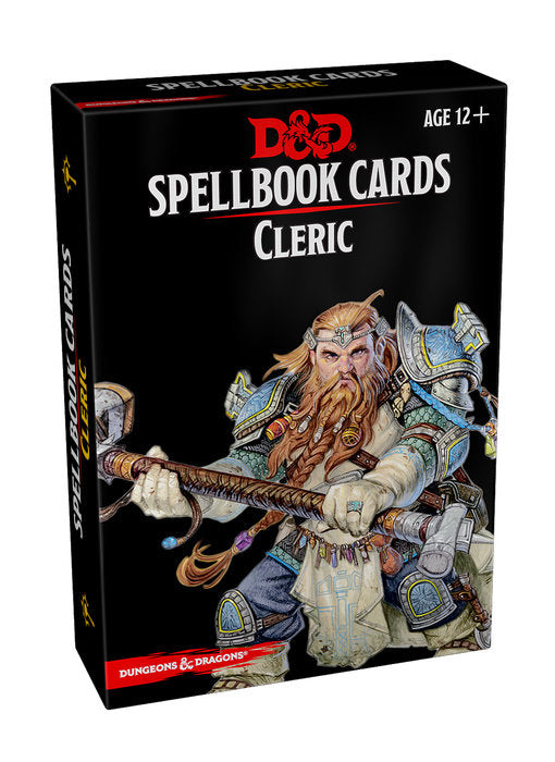 Cleric Spellbook Cards