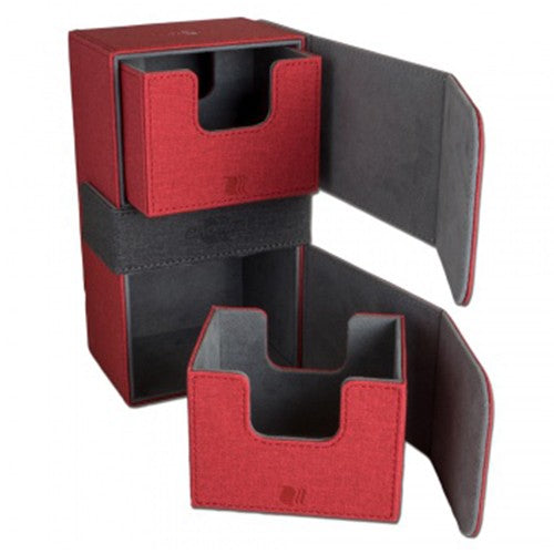 Convertible Dual Premium Deck Box - Red