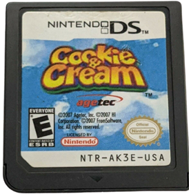 Cookie & Cream DS Cartridge Only