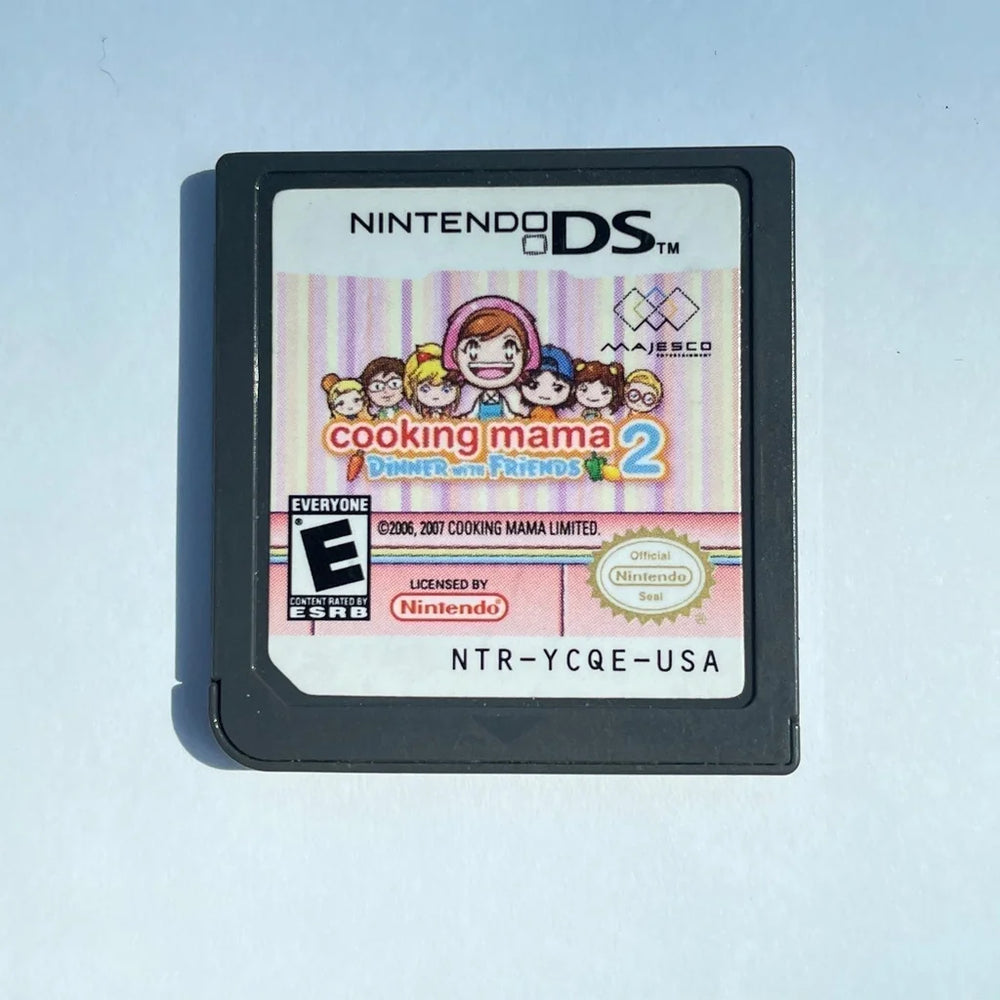Cooking Mama 2 Dinner With Friends DS Cartridge Only