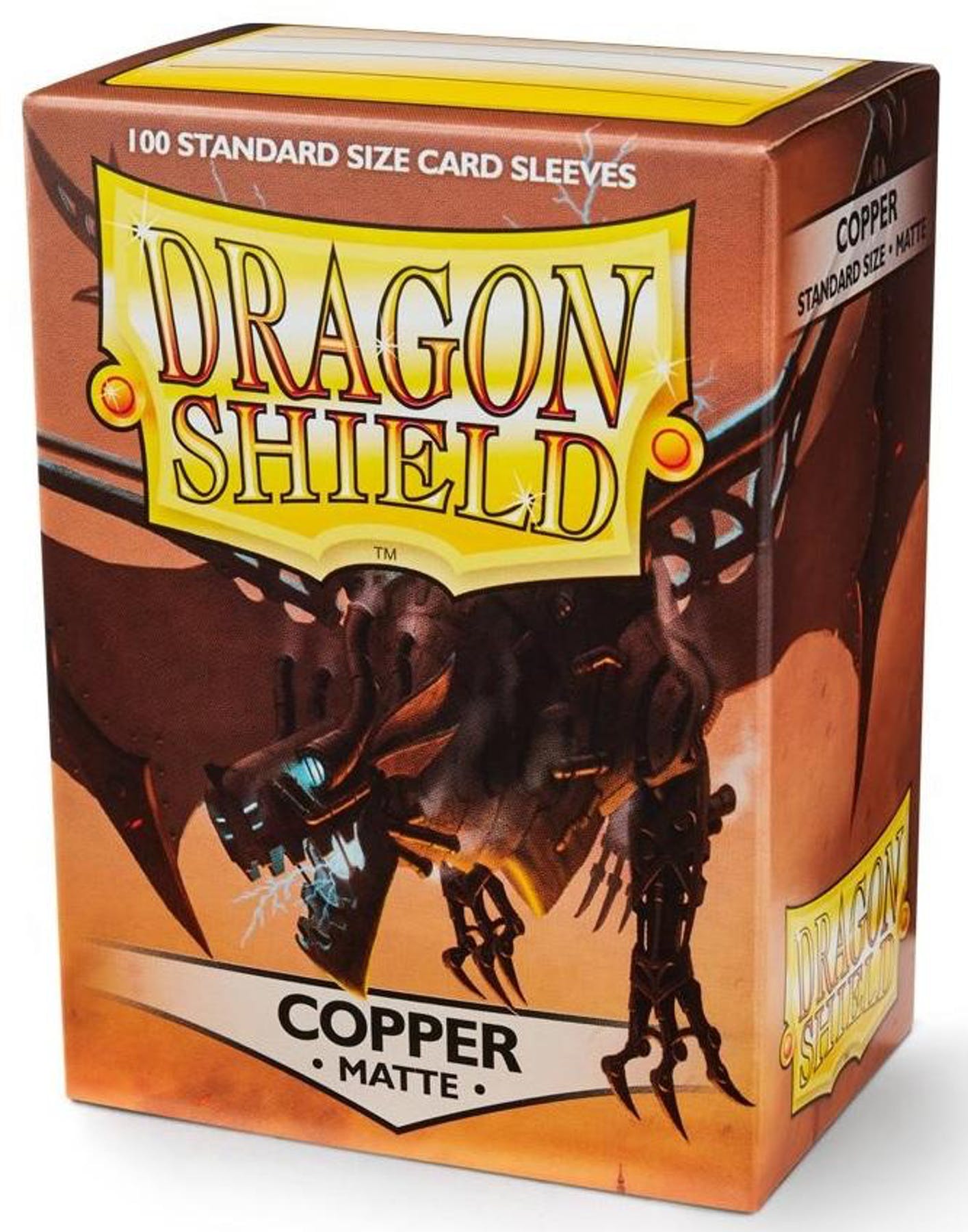 Dragon Shield - Standard Sleeves - Gold (x100)