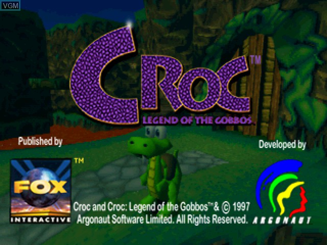 Croc: Legend Of Gobbos Playstation 1 PS1 Game For Sale