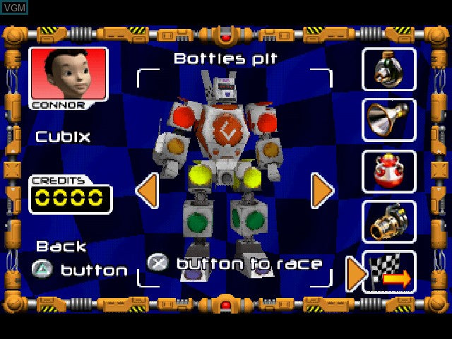 Cubix: Robots for Everyone: Race 'N Robots - PS1