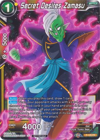Secret Desires Zamasu (Shop Tournament: Assault of Saiyans) (P-129) [P