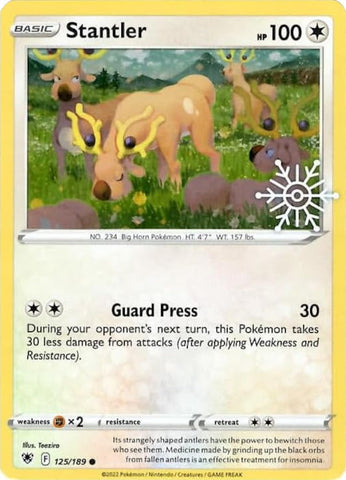 Stantler (125/189) (Holiday Calendar) [Sword & Shield: Astral Radiance]