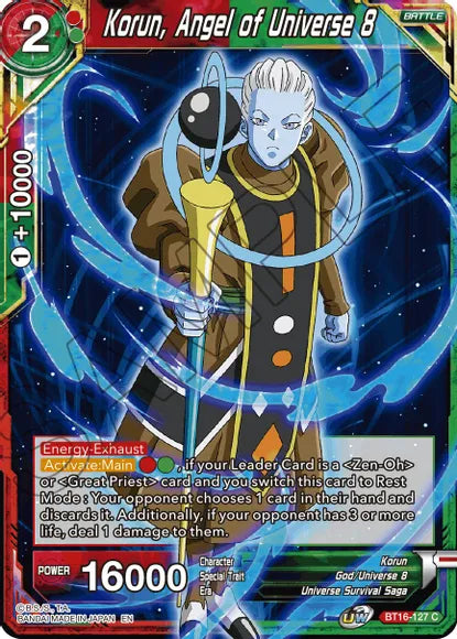 Korun, Angel of Universe 8 [BT16-127]