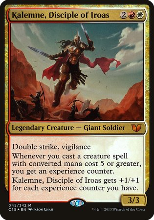 Kalemne, Disciple of Iroas (Oversized) [Commander 2015 Oversized]