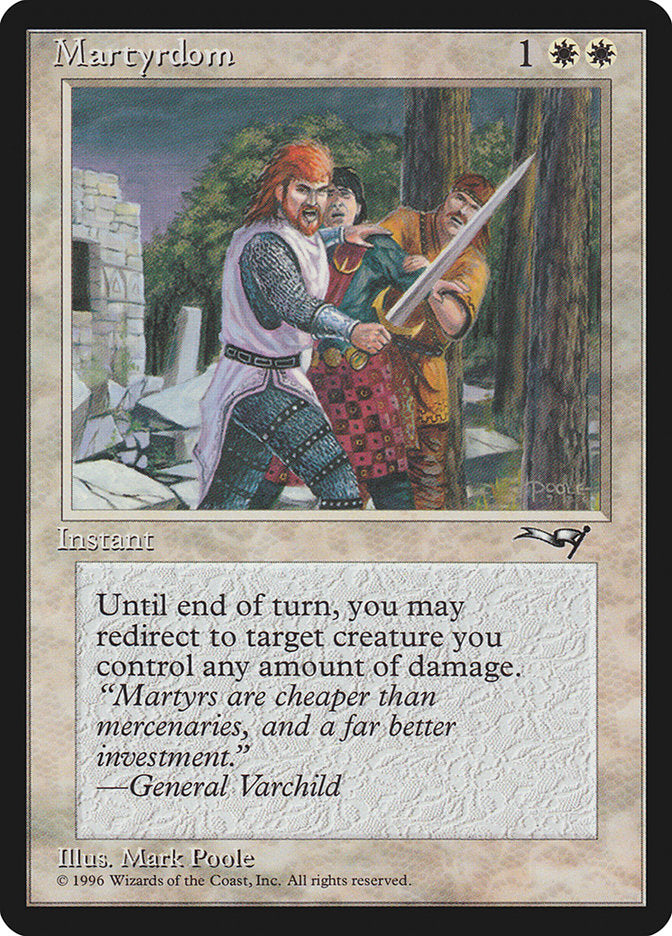 Martyrdom (Sword Drawn) [Alliances] | Games A Plunder