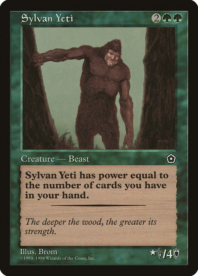Sylvan Yeti [Portal Second Age] | Games A Plunder