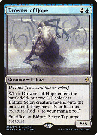 Drowner of Hope [Battle for Zendikar Promos]