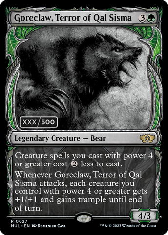 Bear Token - Spider Token, Commander 2015, Commander