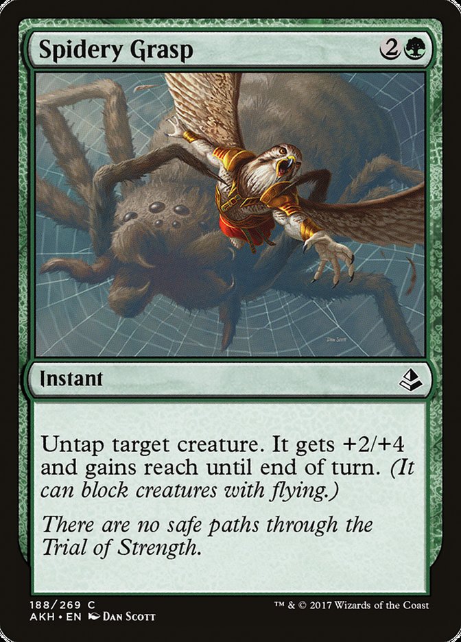 Spidery Grasp [Amonkhet] | Games A Plunder