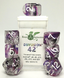 Dice Set - Set of 7 - Role 4 Initiative