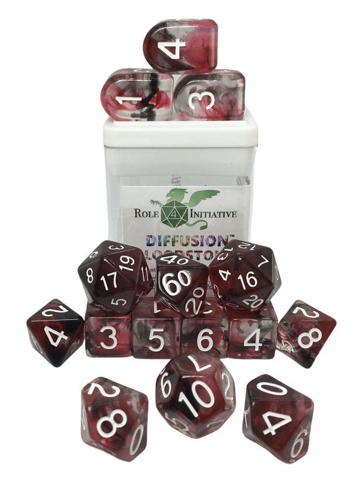 Dice Set - Set of 15 - Role 4 Initiative