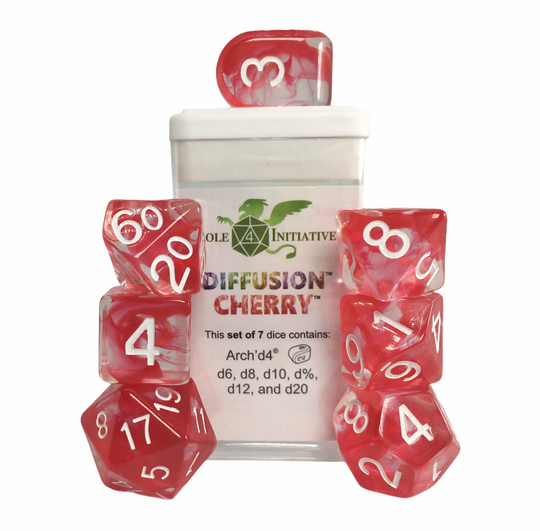 Dice Set - Set of 7 - Role 4 Initiative