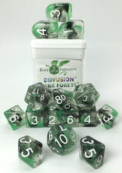 Dice Set - Set of 15 - Role 4 Initiative