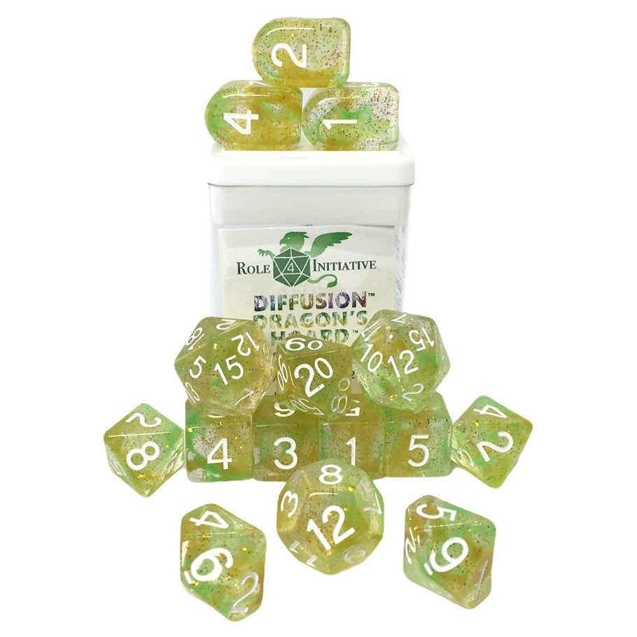 Dice Set - Set of 15 - Role 4 Initiative