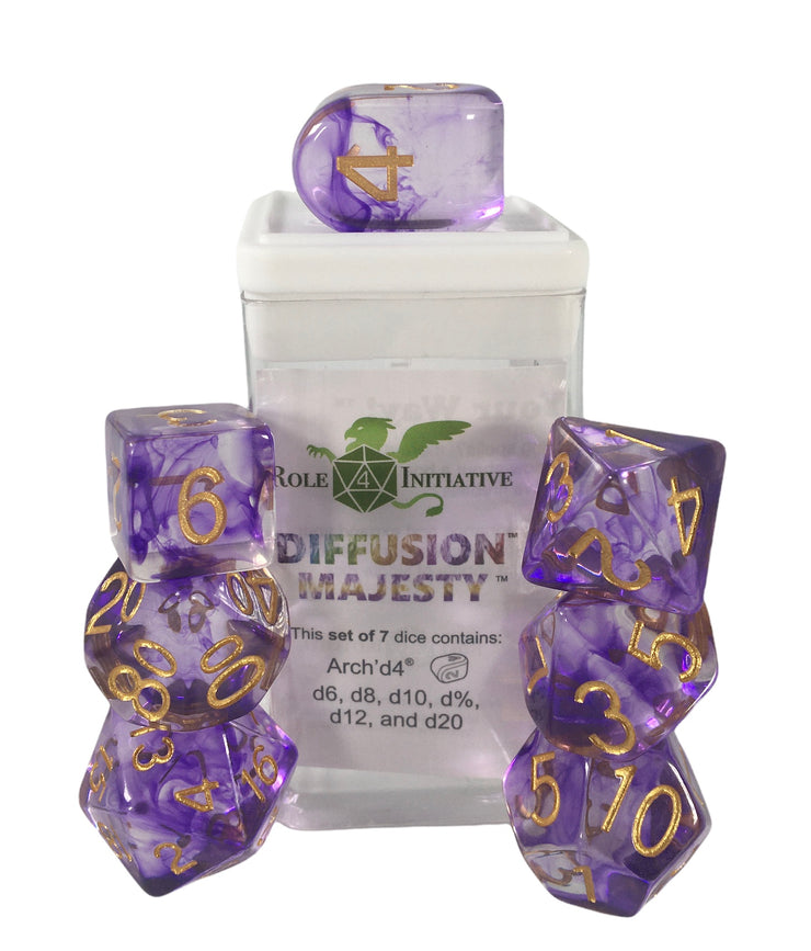 Dice Set - Set of 7 - Role 4 Initiative