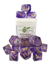 Dice Set - Set of 15 - Role 4 Initiative