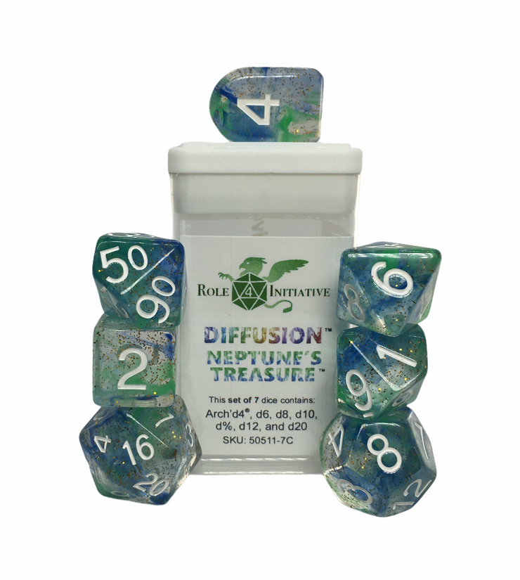 Dice Set - Set of 7 - Role 4 Initiative