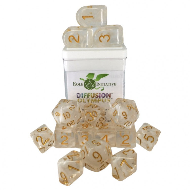 Dice Set - Set of 15 - Role 4 Initiative