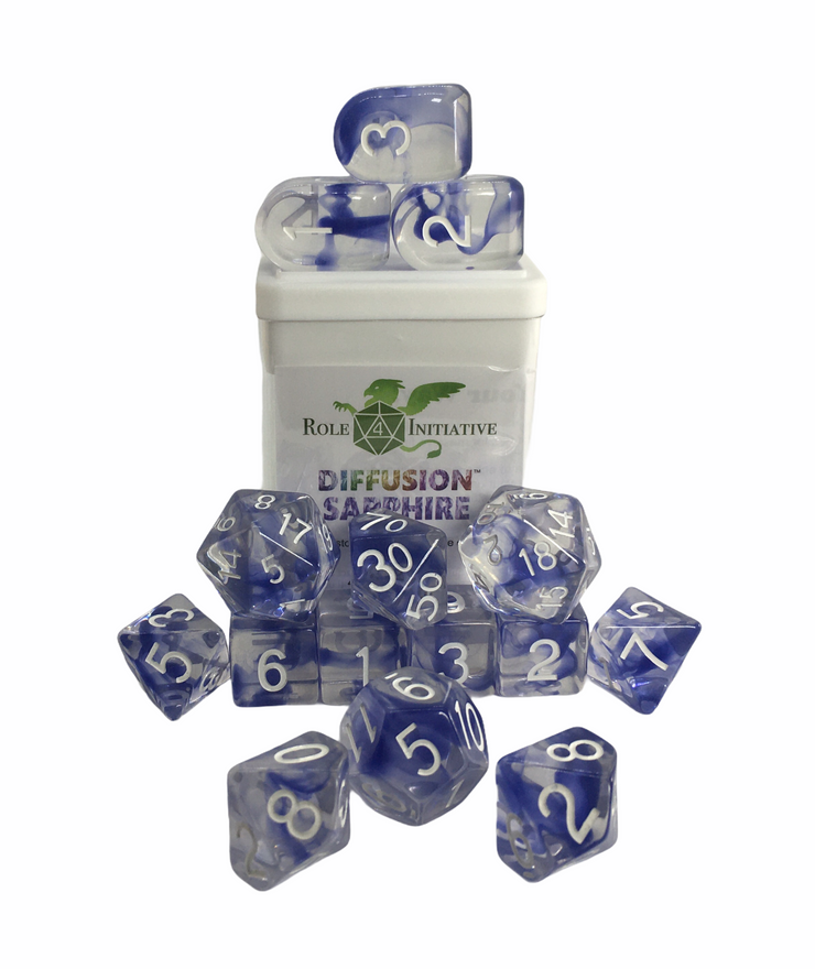 Dice Set - Set of 15 - Role 4 Initiative