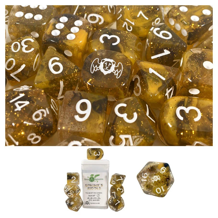 Dice Set - Set of 7 - Role 4 Initiative