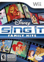 Disney Sing It Family Hits - Wii Original