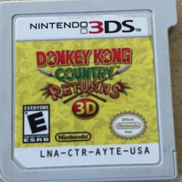 Donkey Kong Country Returns - 3DS