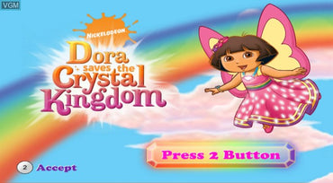 Dora The Explorer: Dora Saves The Crystal Kingdom - Wii Original