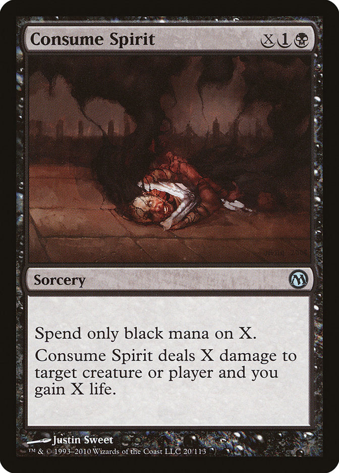 Consume Spirit [Duels of the Planeswalkers] | Games A Plunder