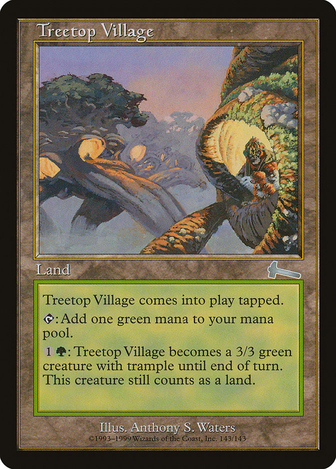 Treetop Village [Urza's Legacy] | Games A Plunder