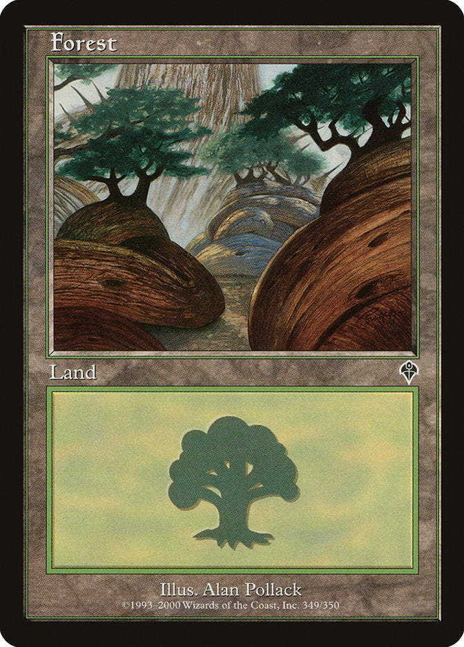 Forest (349) [Invasion] | Games A Plunder