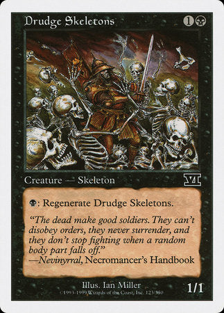 skeleton cards mtg Drudge Skeletons [Classic Sixth Edition]