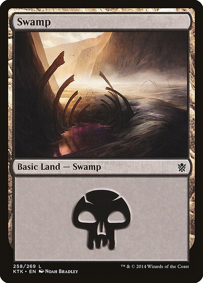 Swamp (258) [Khans of Tarkir] | Games A Plunder