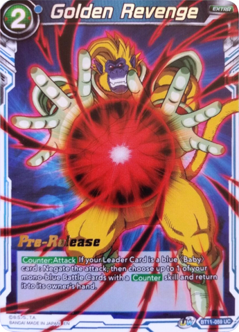 Golden Revenge (BT11-059) [Vermilion Bloodline Prerelease Promos]