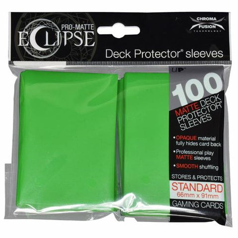 Ultra Pro Eclipse Matte Standard Sleeves (100) Forest Green