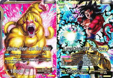 Golden Great Ape Son Goku // Long Odds SS4 Son Goku (Starter Deck - The Crimson Saiyan) [SD5-01]