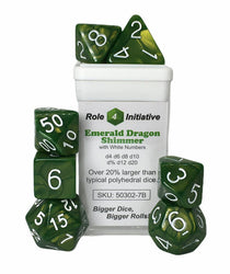 Dice Set - Set of 7 - Role 4 Initiative